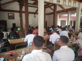 Pelatihan Sesorah Bahasa Jawa Tingkatkan Kemampuan Pamong dan Perwakilan Padukuhan di Kalurahan Ngaw